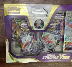 Pokemon Hisuian Zoroark VStar Premium Collection Sealed TCG NEW 2022 - Image 2