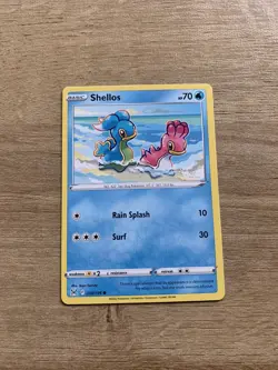 Pokemon Card 039/196 SHELLOS - LOST ORIGIN - COMMON - NM - Image 1