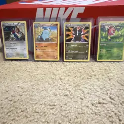 Nintendo Pokemon TCG Card Lot Ariados Zweilous Quagsire Porygon-Z 4 Cards - Image 1