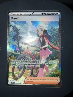 Dawn 129/094 Phantasmal Flames Special Illustration Rare Pokemon Card NM - Image 2