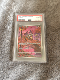 2025 Pokemon TCG S-Chinese Gem Pack Exclusive CBB3C 04 07/07 Cubone Psa 10 - Image 1