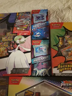 Sealed Pokemon Lot Over 29 Boosters And More Mostly Ascended Heros - Image 3