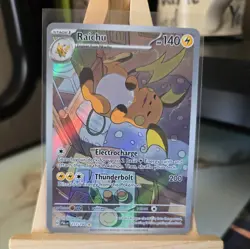 Raichu 211/193 Paldea Evolved NM Condition Illustration Rare Pokemon - Image 3
