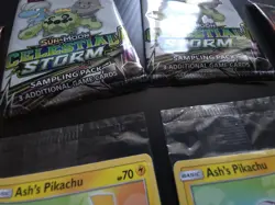 6x SEALED Pokemon Promo Pack Bundle - Ash's Pikachu Detective Celestial Storm - Image 2