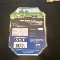 Pokemon TCG Pokemon Go Tin Pikachu Factory Sealed - Image 3