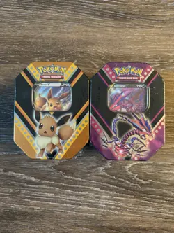 Pokemon V Powers Collection Tin Eevee Eternatus NEW FACTORY SEALED - Image 1