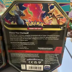 2x Tins: Pokemon TCG Mega Charizard X + Y ex Tin Bundle - New Factory Sealed - Image 4