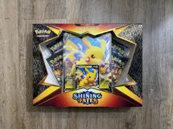 Pokemon TCG Shining Fates Pikachu V Box New Factory Sealed - Image 1