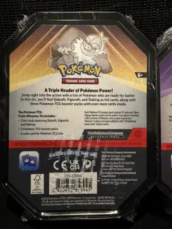 Triple Whammy Collector Tins Pokemon TCG Lot Of 3 (Complete Tin Set) New Sealed - Image 4