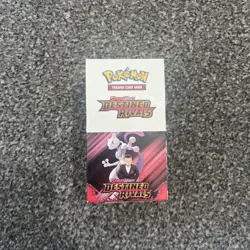 Destined Rivals Half Booster Box Open - 18 Sealed Packs Pokemon TCG - Image 1