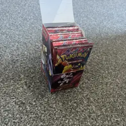 Destined Rivals Half Booster Box Open - 18 Sealed Packs Pokemon TCG - Image 3