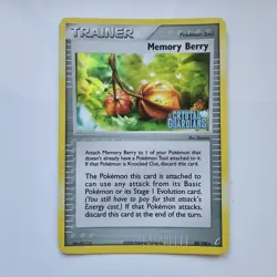 Memory Berry - Reverse Holo - 80/100 Crystal Guardians - Pokemon TCG - 2006 - Image 1