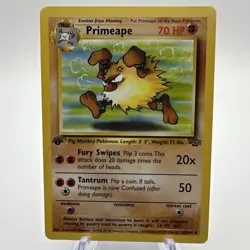 Primeape 1999 Pokemon Jungle 1st Edition Uncommon #43/64 - Image 1
