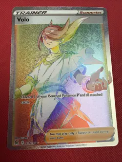 Volo 211/196 Secret Rainbow Rare Pokemon Lost Origin Ace 10 PSA Gem Mint - Image 1
