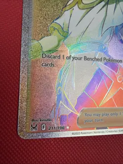 Volo 211/196 Secret Rainbow Rare Pokemon Lost Origin Ace 10 PSA Gem Mint - Image 5