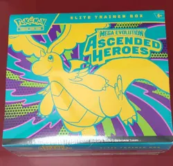 Pokemon Mega Evolution Ascended Heroes ETB Elite Trainer Box - Image 1