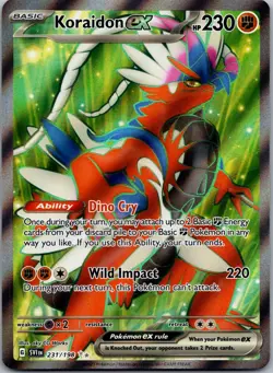 Koraidon ex 231/198 - SV01: Scarlet & Violet Base Set Ultra Rare Pokemon TCG NM - Image 1