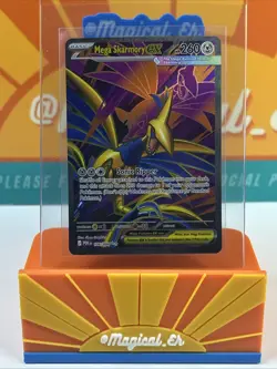 Mega Skarmory ex #106 Ultra Rare Pokemon TCG 2026 Perfect Order NM Near Mint - Image 1