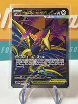 Mega Skarmory ex #106 Ultra Rare Pokemon TCG 2026 Perfect Order NM Near Mint - Image 3