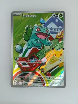 2025 Pokemon ME: Mega Evolution Promo Bulbasaur - 037 - Image 1