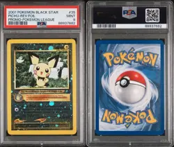 Pokemon Pichu Reverse Holo Black Star Promo PSA 9 🔥 POP 564 - Image 2