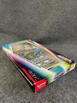Pokemon TCG: Prismatic Evo Lucario Tyranitar Ex Premium, Worn Sealed Box - Image 2