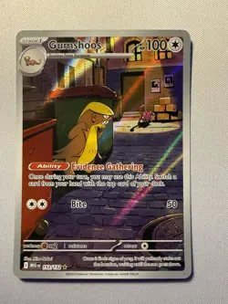 The Pokemon Company Gumshoos Me01 153/132 Rare Holo Stage 1 100 HP Eng - Image 1
