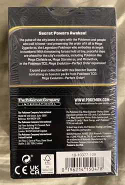 NEW POKEMON TCG MEGA EVOLUTION PERFECT ORDER BOOSTER BUNDLE INCLUDES 6 PACKS - Image 2