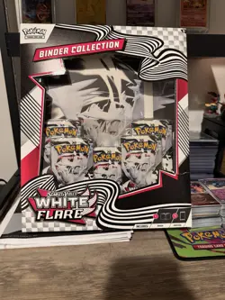 Pokemon TCG: Scarlet & Violet White Flare Binder Collection - Factory Sealed - Image 1