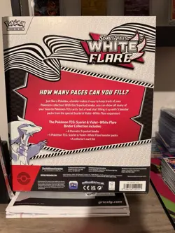 Pokemon TCG: Scarlet & Violet White Flare Binder Collection - Factory Sealed - Image 4