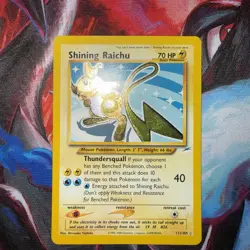 Pokemon Shining Raichu 111/105 Neo Destiny Secret Rare Holo Unlimited English - Image 2