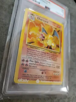 1999 Pokemon Game Charizard-Holo #4 EX PSA 5 - Image 5