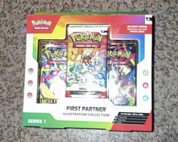 Pokemon TCG First Partner Illustration Collection Series 1 Box SHIP TODAY - Image 1