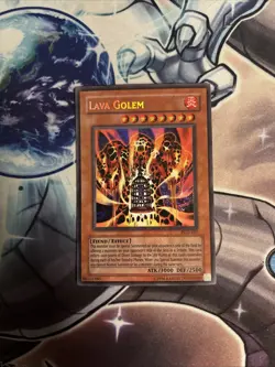 Lava Golem PGD-107 Reverse Secret Rare Yu-Gi-Oh Unlimited Holo Bleed LP/MP (WNM) - Image 1