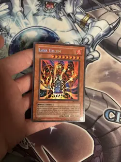 Lava Golem PGD-107 Reverse Secret Rare Yu-Gi-Oh Unlimited Holo Bleed LP/MP (WNM) - Image 3