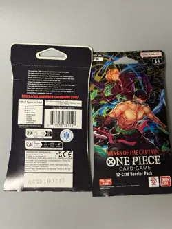 One Piece TCG OP-06 Wings Of The Captain Sleeved Blister Booster Packs Lot Of 2! - Image 2