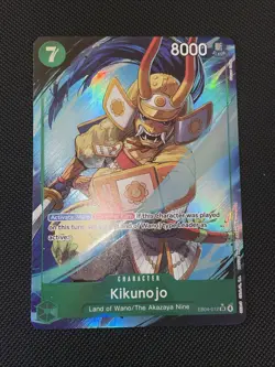Kikunojo Alternate Alt Art SR EB04-012 One Piece TCG English OP14 Azure Seven - Image 2