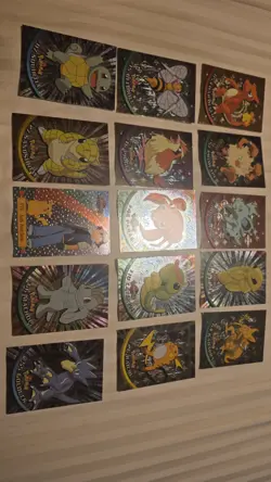 Pokemon Vintage Trading Card Collection Set All 15 Are Foils - Image 2