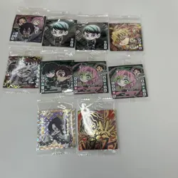 Demon Slayer Trading Card Individual Card Colorful Design Used - Image 1