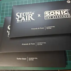 Sonic TheHm Hedgehog Foil Bundle - Secret Lair MTG Free Shioping - SEALED - Image 1