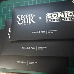 Sonic TheHm Hedgehog Foil Bundle - Secret Lair MTG Free Shioping - SEALED - Image 2