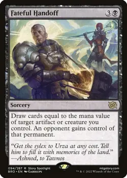 Fateful Handoff #094/287 MTG The Brothers' War BRO Rare Near Mint - Image 1