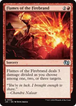 Flames of the Firebrand - Near Mint MTG Foundations Jumpstart - Image 1