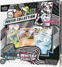 Pokemon Black Bolt and White Flare Poster Collection - Image 1