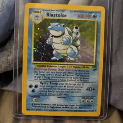 Pokemon Near Mint Base Set 2 Blastoise 2/130 Holo Rare 2000 - Image 1