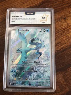 Carte Pokemon Artikodin 161/159 AR - EV09 FR - Gradee PCA 9.5 - Image 1