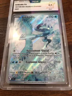 Carte Pokemon Artikodin 161/159 AR - EV09 FR - Gradee PCA 9.5 - Image 2