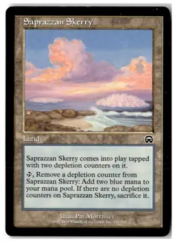 MTG Saprazzan Skerry - Mercadian Masques Heavily Played English - Image 1