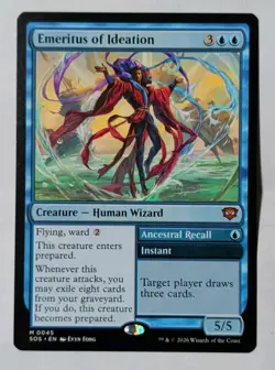 Emeritus of Ideation - Secrets of Strixhaven - Regular - MTG - 0045 - Image 1
