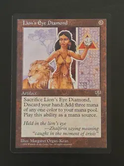 Lion’s Eye Diamond (Mirage) - MTG - Image 1